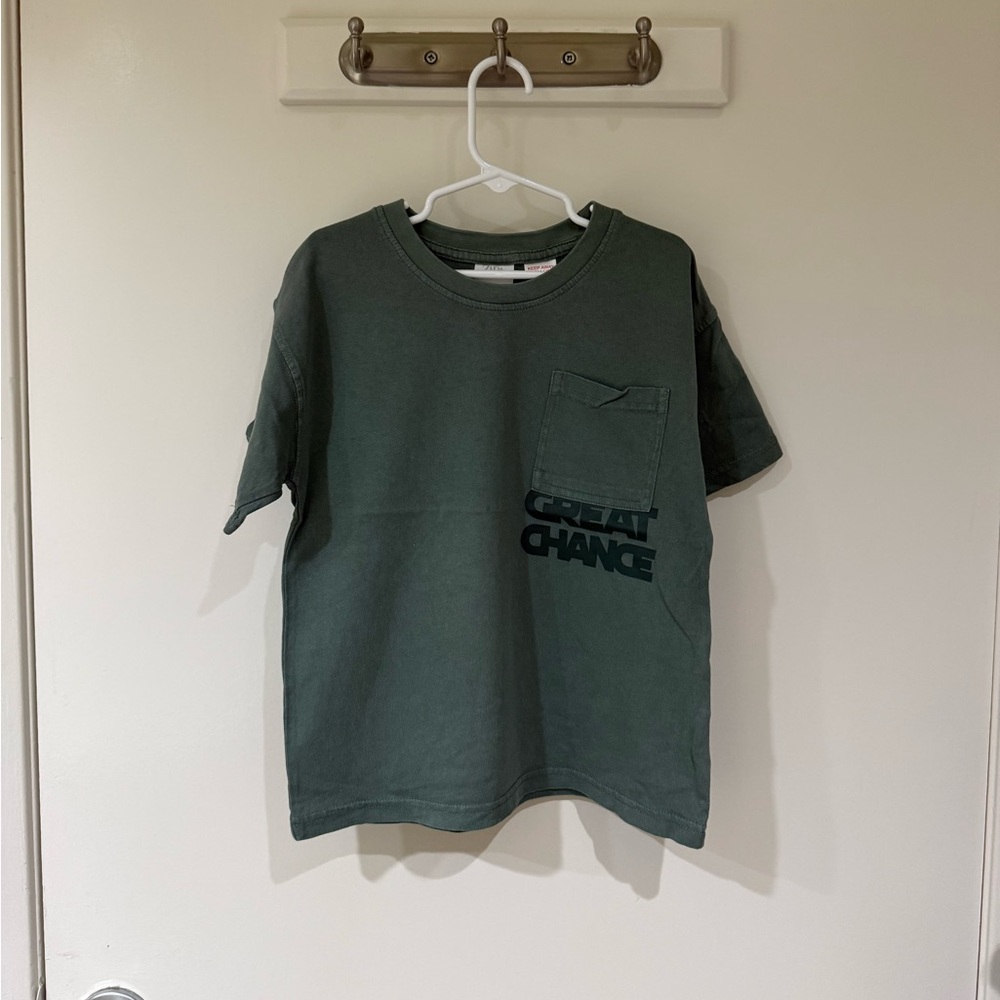 Zara Green Great Chance Tee 6 Years
